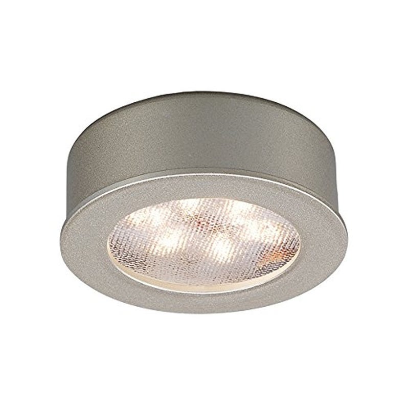 WAC Lighting HR-LED87-BN LED Round Button Lights, 3000K in Brushed Nickel Finish - Image 1